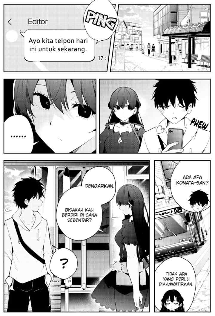Mishiranu Joshikousei ni Kankensareta Mangaka no Hanashi chapter 44 halaman 6