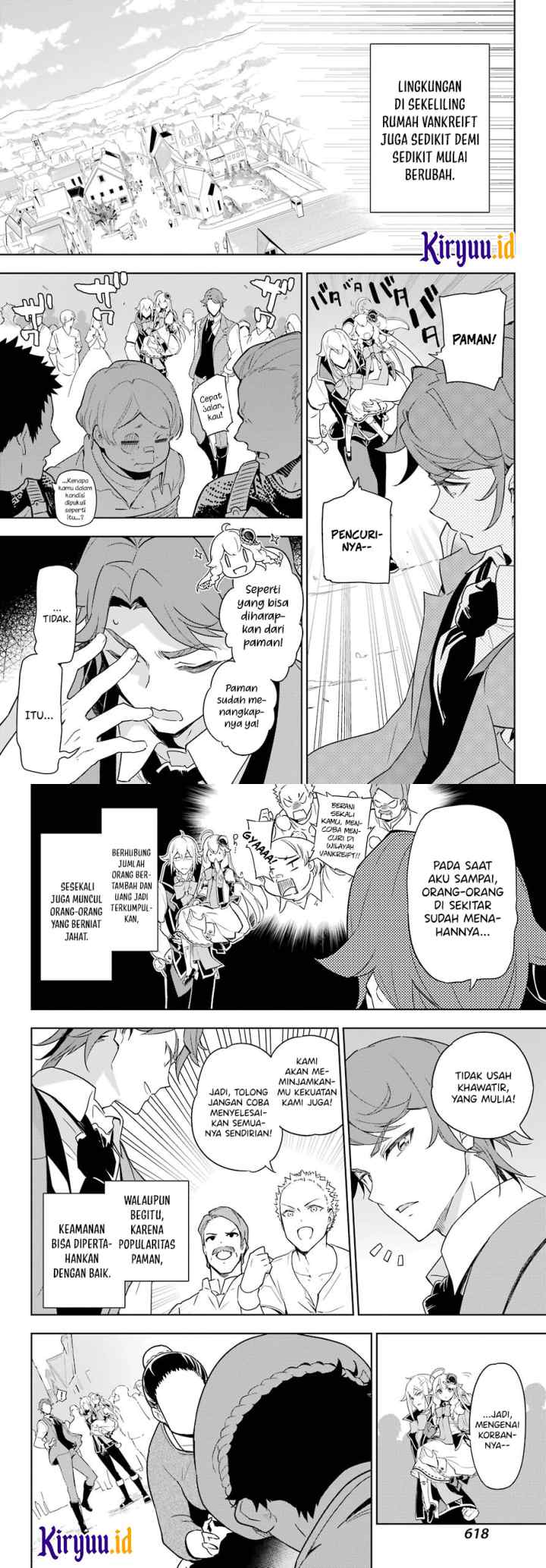 Chichi wa Eiyuu Haha wa Seirei Musume no Watashi wa Tenseisha chapter 39 halaman 7