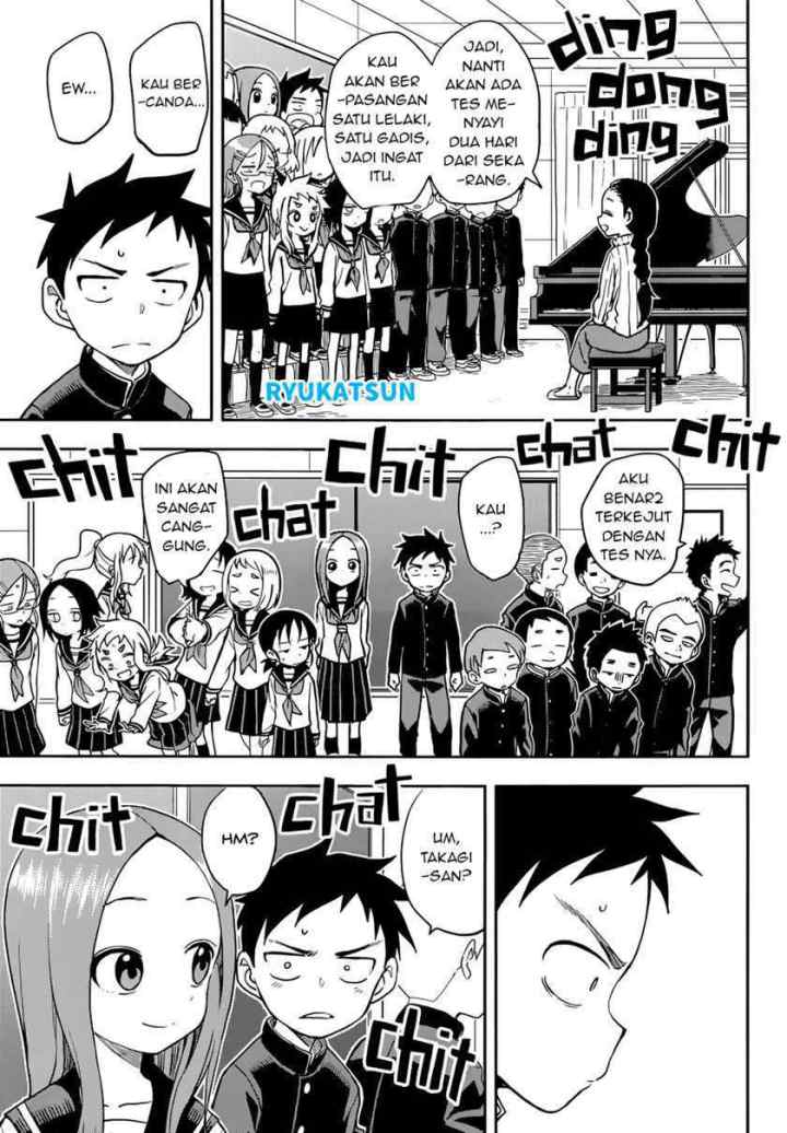 Karakai Jouzu no Takagi-san chapter 129 halaman 4