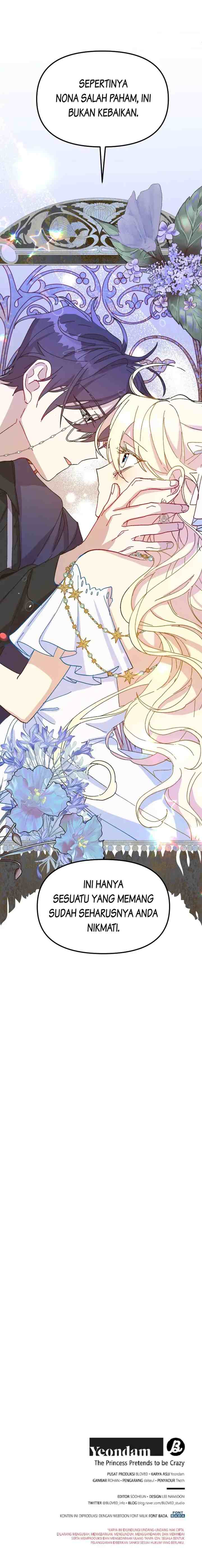 The Princess Pretends to Be Crazy chapter 40 halaman 15