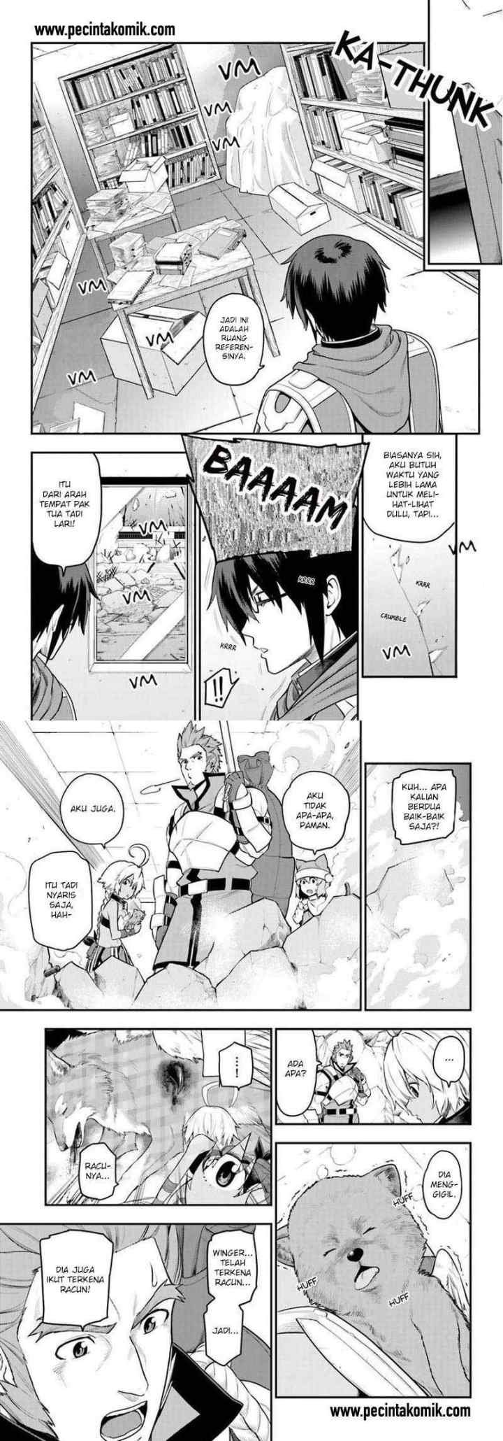 Konjiki no Moji Tsukai: Yuusha Yonin ni Makikomareta Unique Cheat chapter 15 halaman 8