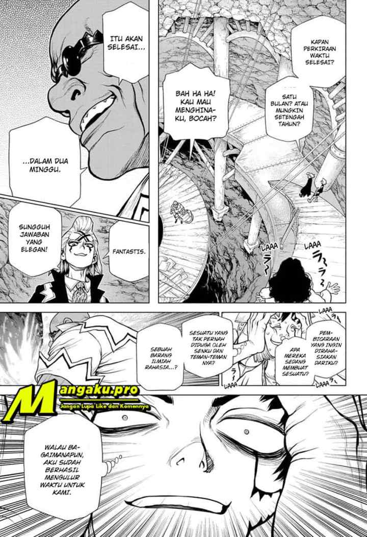 Dr. Stone chapter 161 halaman 14
