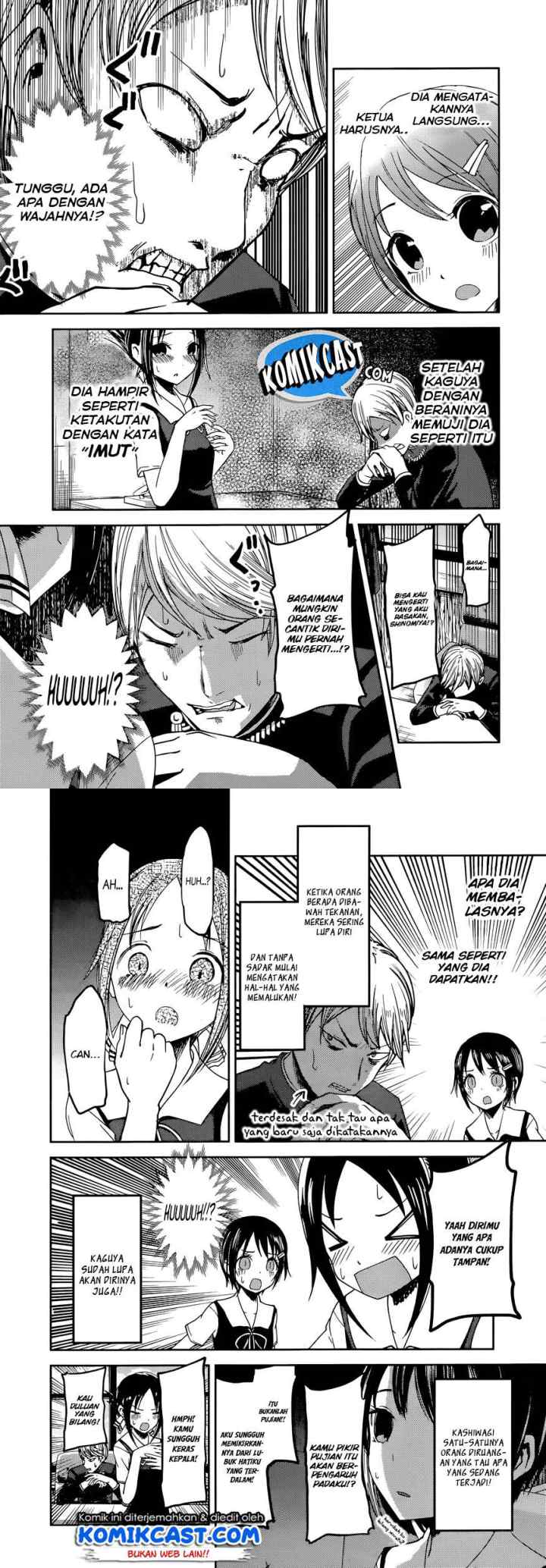 Kaguya-sama wa Kokurasetai: Tensai-tachi no Renai Zunousen chapter 50 halaman 6