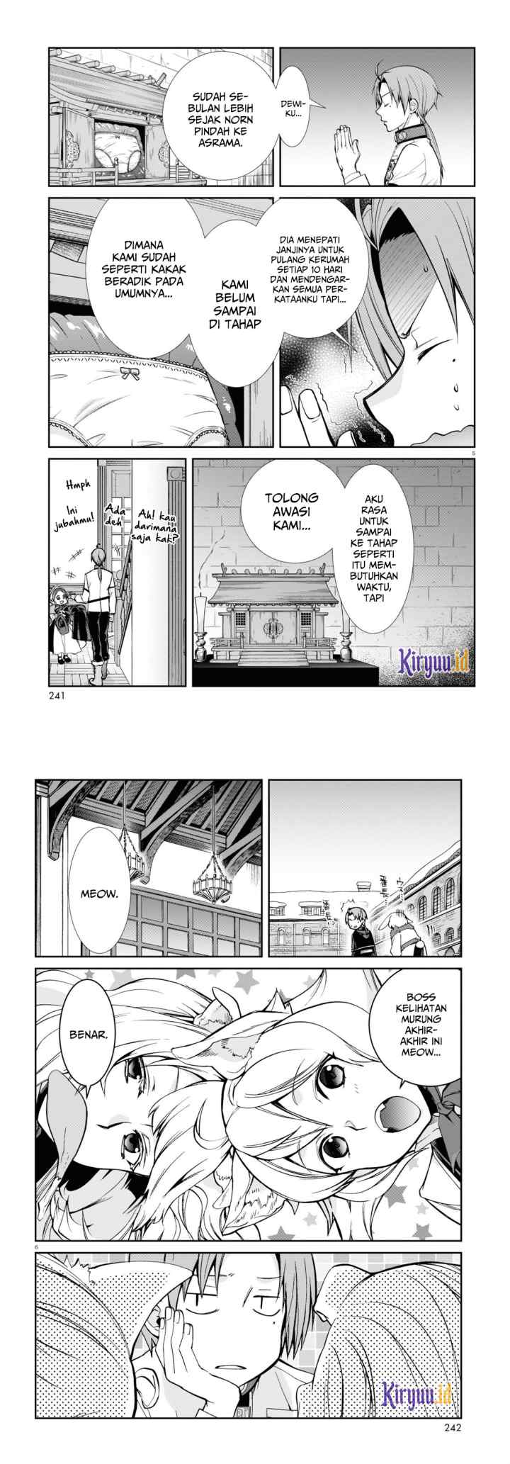 Mushoku Tensei: Isekai Ittara Honki Dasu chapter 91 halaman 4