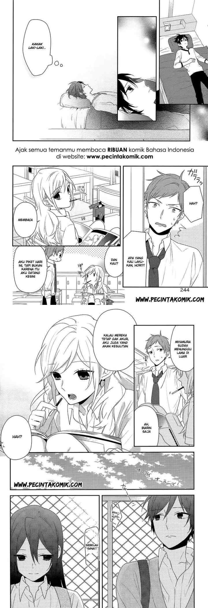 Horimiya chapter 30 halaman 9