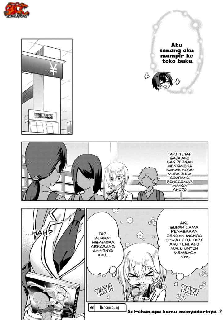 RabuKome Manga ni Haitte Shimattanode, Oshi no Make Hiroin o Zenryoku de Shiawaseni suru chapter 5.1 halaman 12