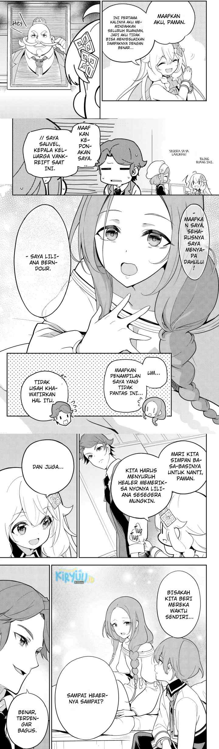 Chichi wa Eiyuu Haha wa Seirei Musume no Watashi wa Tenseisha chapter 50.2 halaman 7