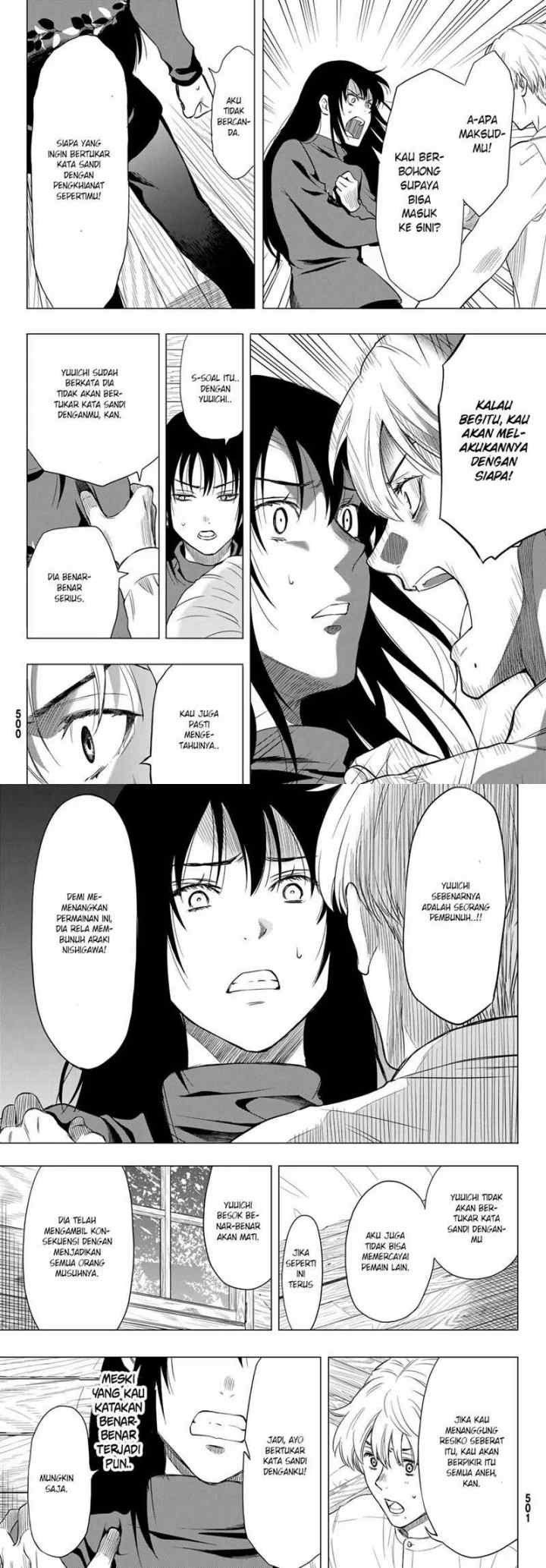 Tomodachi Game chapter 90 halaman 14