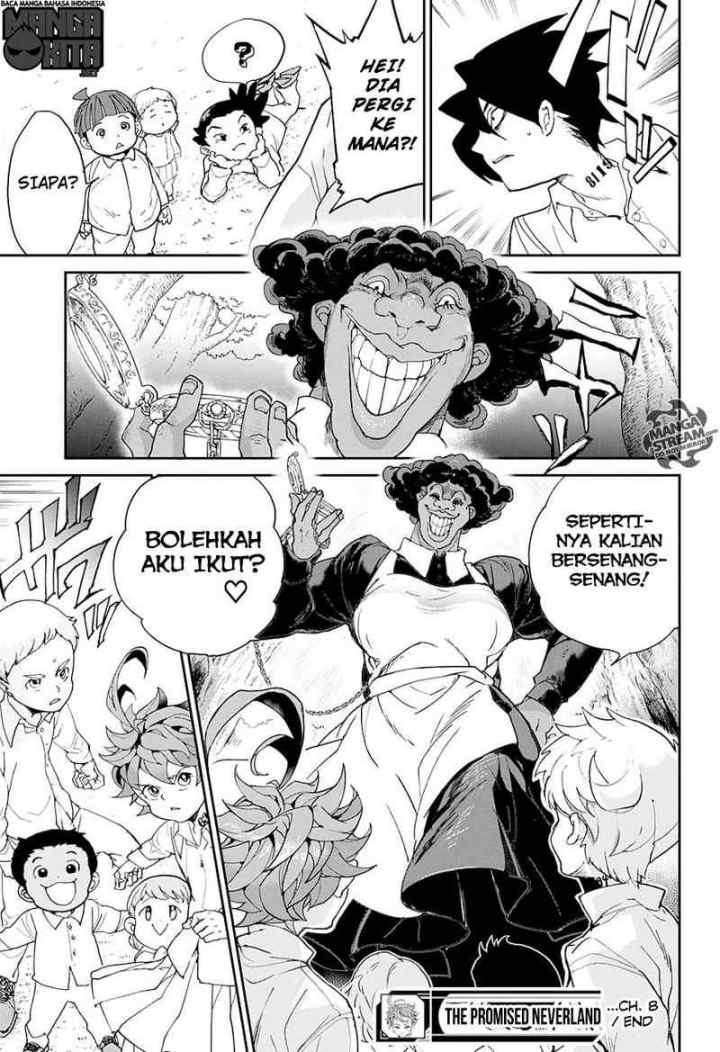 Yakusoku no Neverland chapter 8 halaman 19