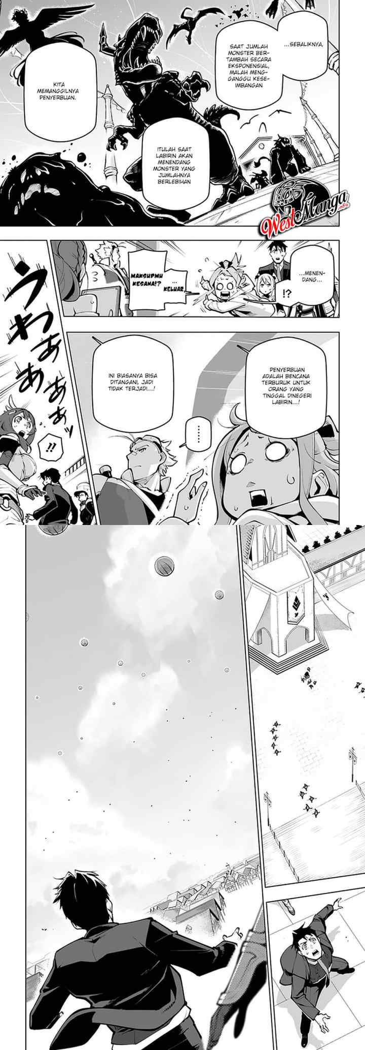Sekai Saikyou no Kouei: Meikyuukoku no Shinjin Tansakusha chapter 19.1 halaman 4