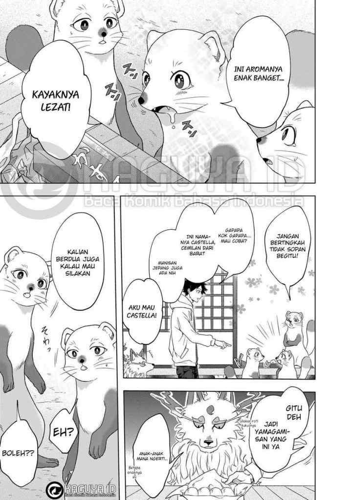 Kami no Niwatsuki Kusunoki-tei chapter 3 halaman 14