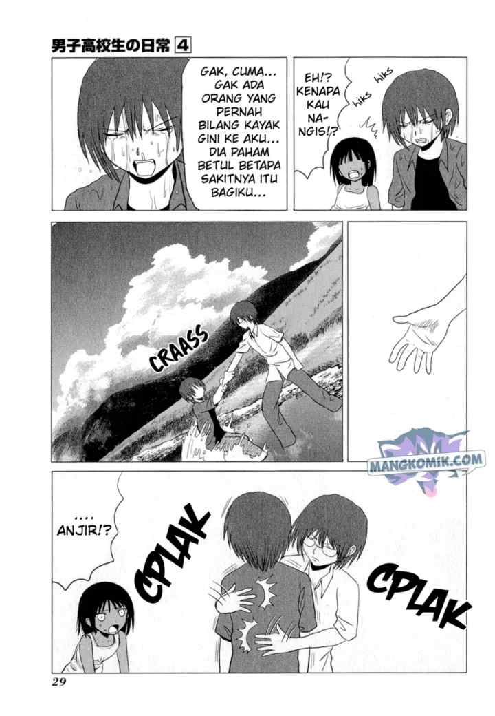 Danshi Koukousei no Nichijou chapter 54 halaman 10