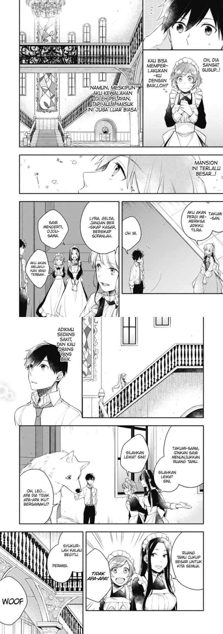 Isekai Tensei Shitara Aiken ga Saikyou ni Narimashita: Silver Fenrir to Ore ga Isekai Kurashi wo Hajimetara chapter 3 halaman 6