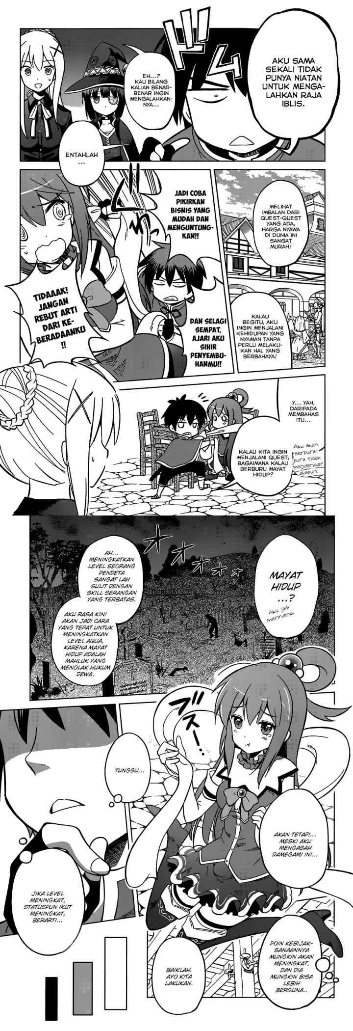 Kono Subarashii Sekai ni Shukufuku o! chapter 3 halaman 6