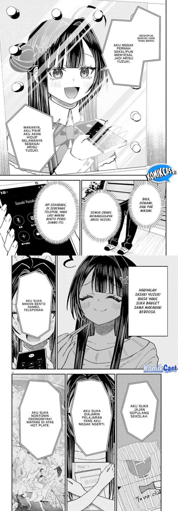 Ore no Haitoku Meshi o Onedari Sezu ni Irarenai, Otonari no Top Idol-sama chapter 10 halaman 9