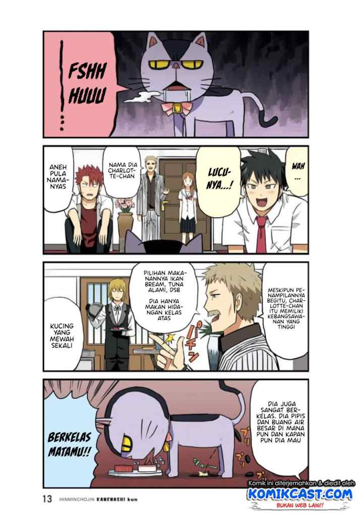Hinmin Choujin Kanenashi-kun chapter 14 halaman 15