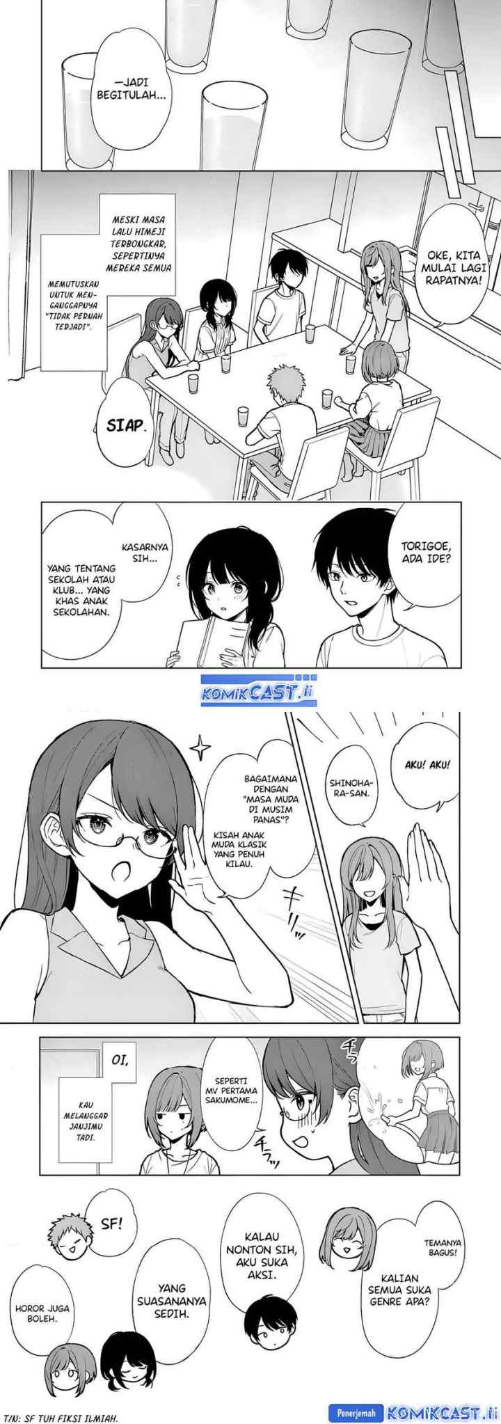 Chikan Saresou ni Natteiru S-kyuu Bishoujo wo Tasuketara Tonari no Seki no Osanajimi datta chapter 67 halaman 7