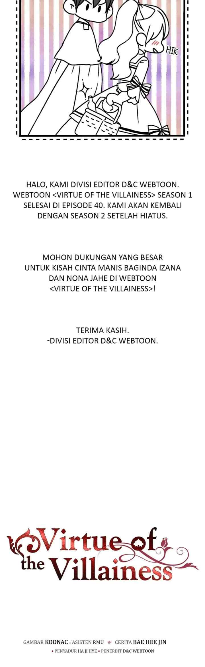 Virtue Bestowed by the Villainess chapter 40 halaman 20