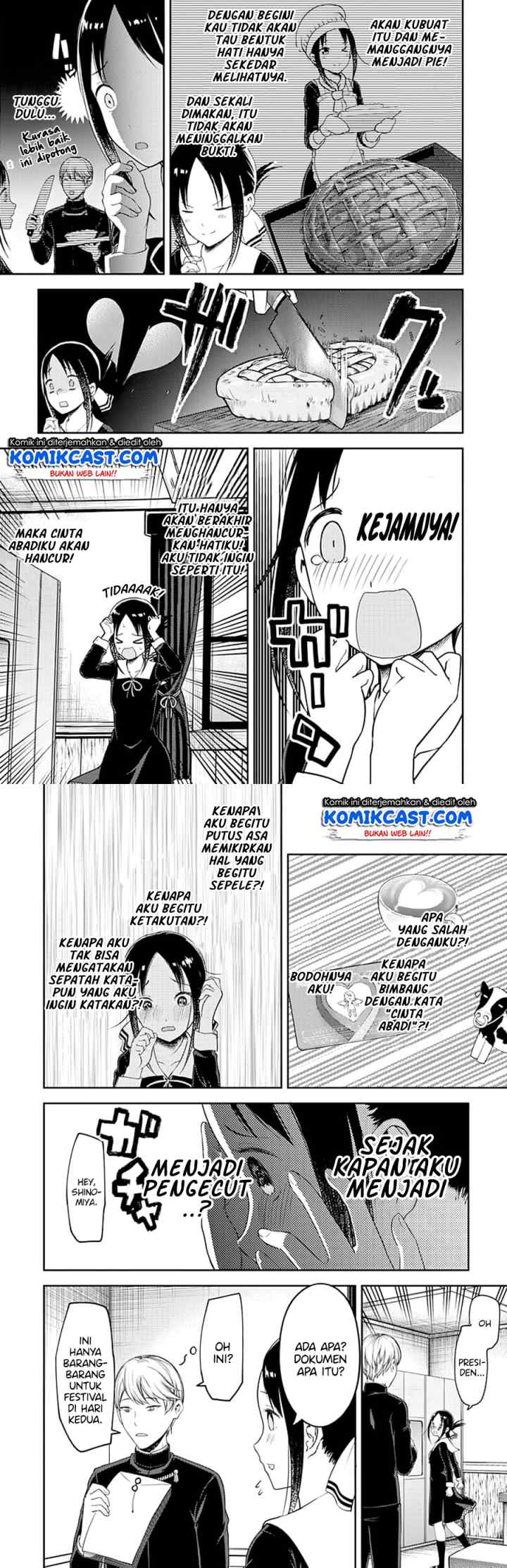 Kaguya-sama wa Kokurasetai: Tensai-tachi no Renai Zunousen chapter 120 halaman 6