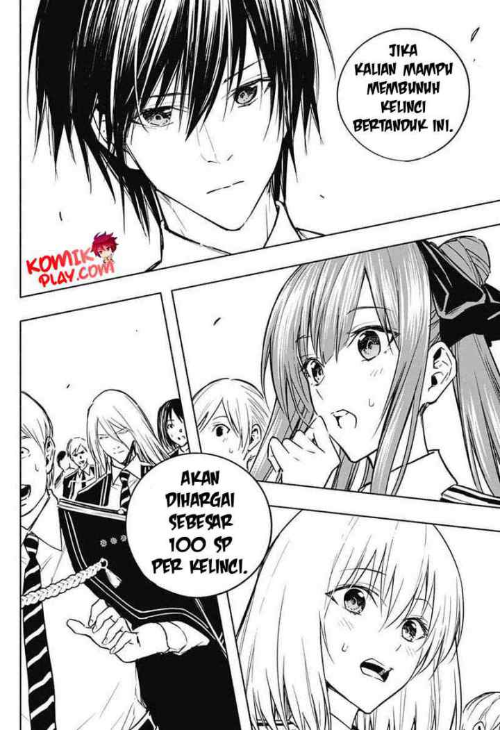 Ouritsu Mahou Gakuen no Saika Sei: Slum Agari no Saikyou Mahoushi, Kizoku darake no Gakuen de Musou suru chapter 37 halaman 6