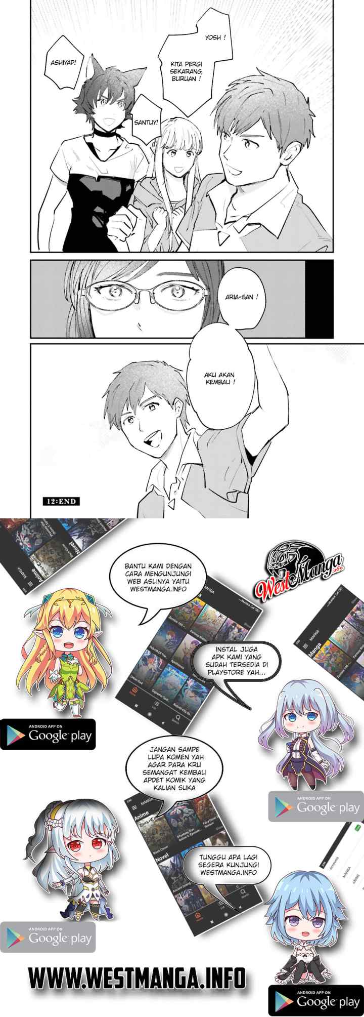 Isekai Tensei ni Kansha o chapter 12 halaman 15