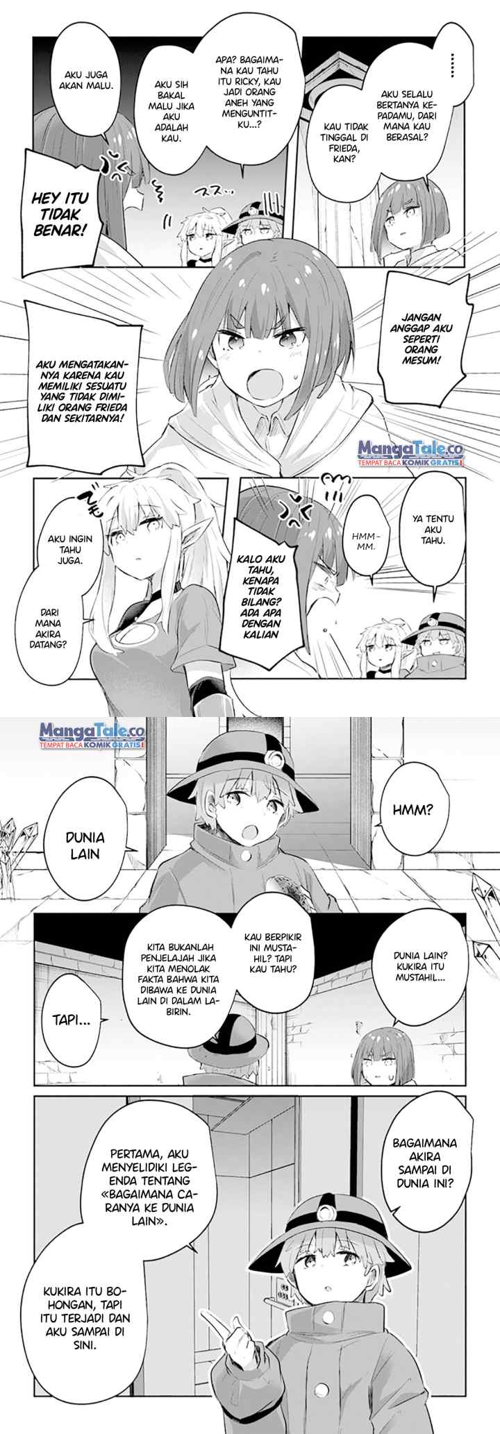 Houkago no Meikyuu Boukensha: Nippon to Isekai wo Ikiki Dekiru You ni Natta Boku wa Level Up ni Isoshimi Masu chapter 8 halaman 14