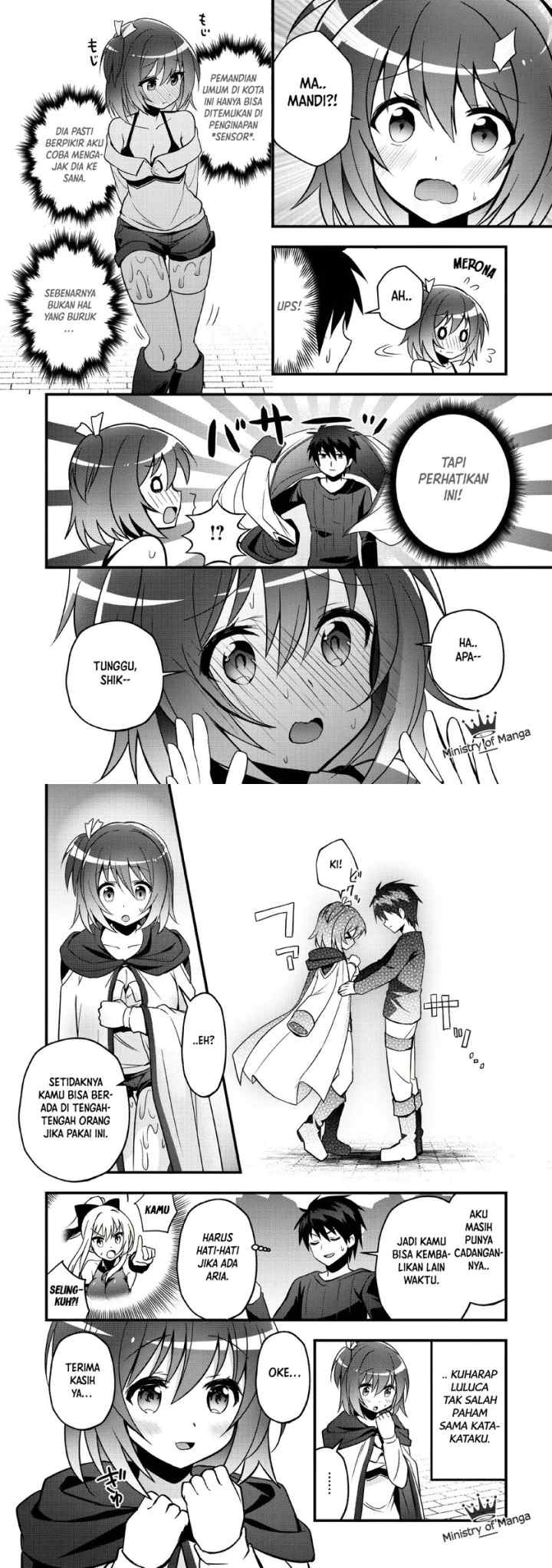 Isekai no Meikyuu Toshi de Chiyu Mahoutsukai Yattemasu chapter 13 halaman 7