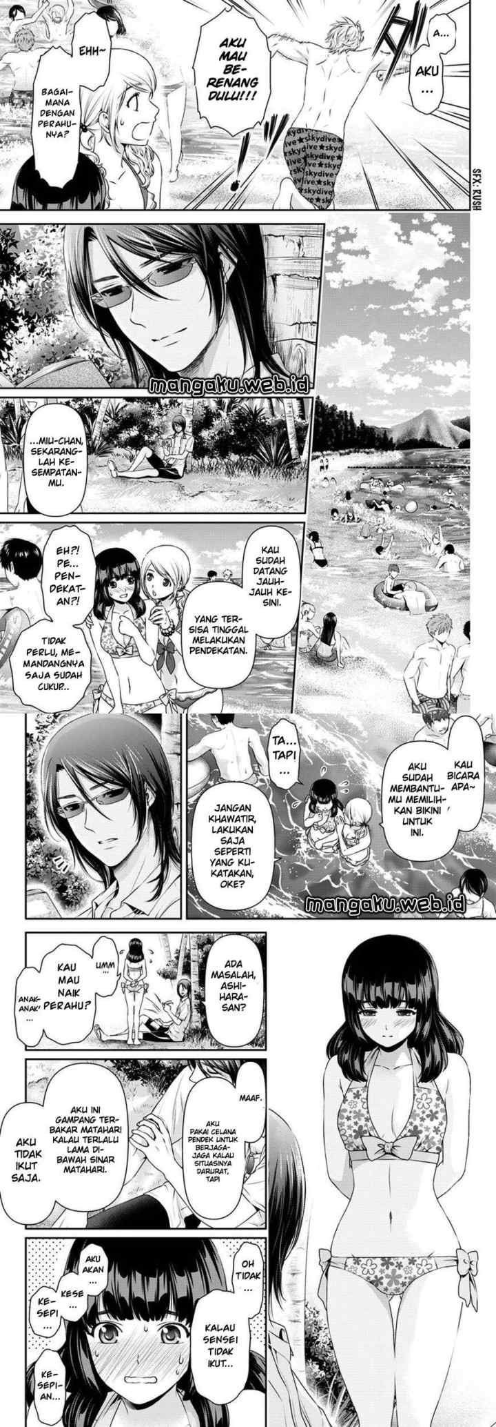 Domestic na Kanojo chapter 50 halaman 4