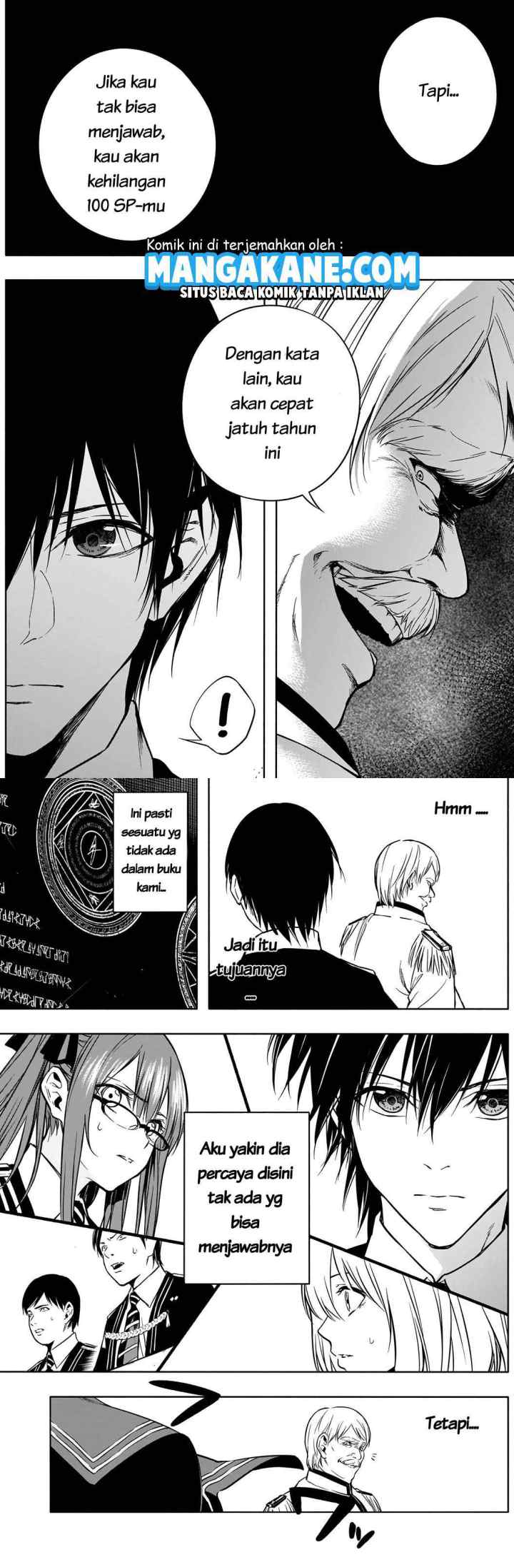 Ouritsu Mahou Gakuen no Saika Sei: Slum Agari no Saikyou Mahoushi, Kizoku darake no Gakuen de Musou suru chapter 12 halaman 8