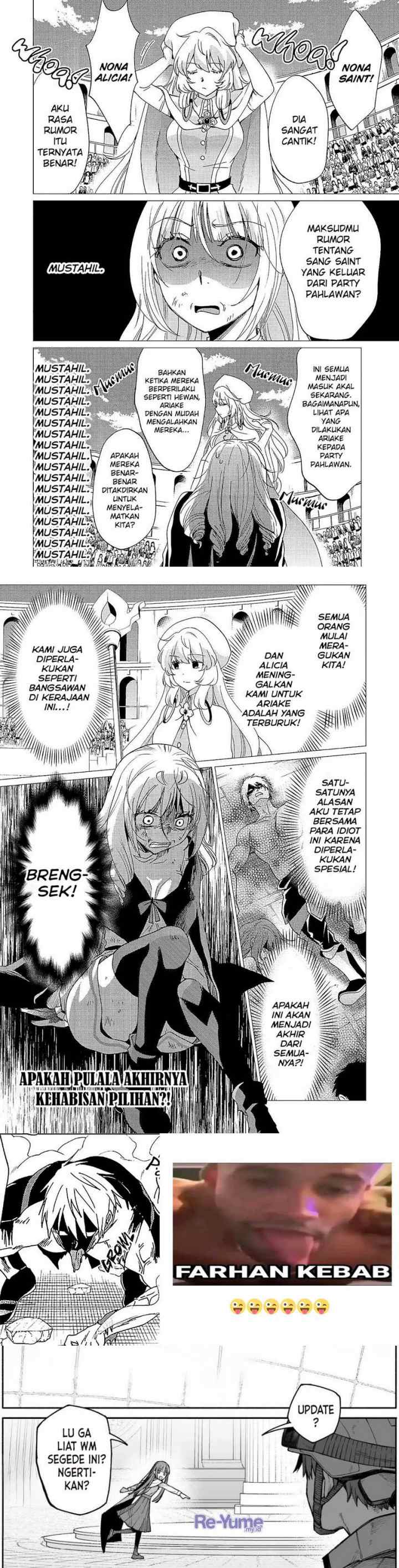 Yuusha Party wo Tsuihou sareta Ore daga, Ore kara Sudattekureta you de Ureshii. ……nanode Dai Seijo, Omae ni Ottekorarete wa Komaru no daga? chapter 36 halaman 9