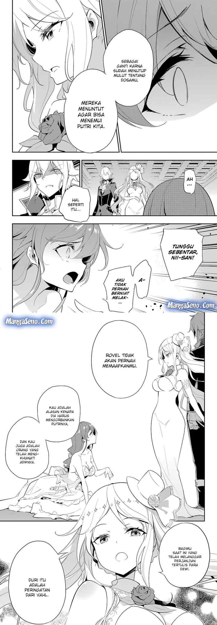 Chichi wa Eiyuu Haha wa Seirei Musume no Watashi wa Tenseisha chapter 13 halaman 12
