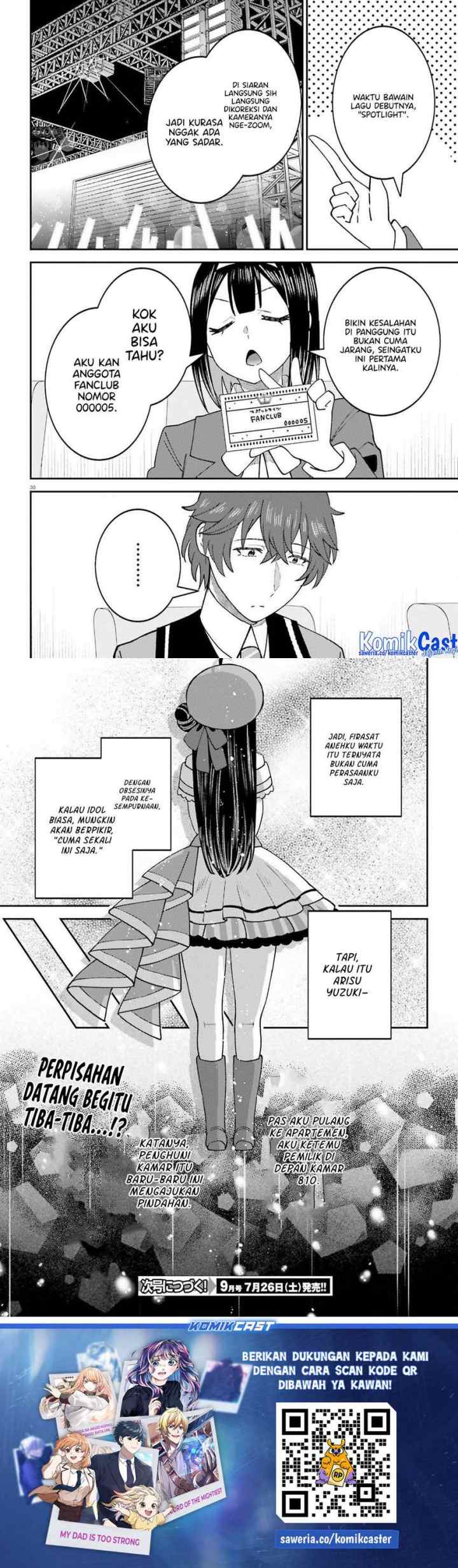 Ore no Haitoku Meshi o Onedari Sezu ni Irarenai, Otonari no Top Idol-sama chapter 11 halaman 16