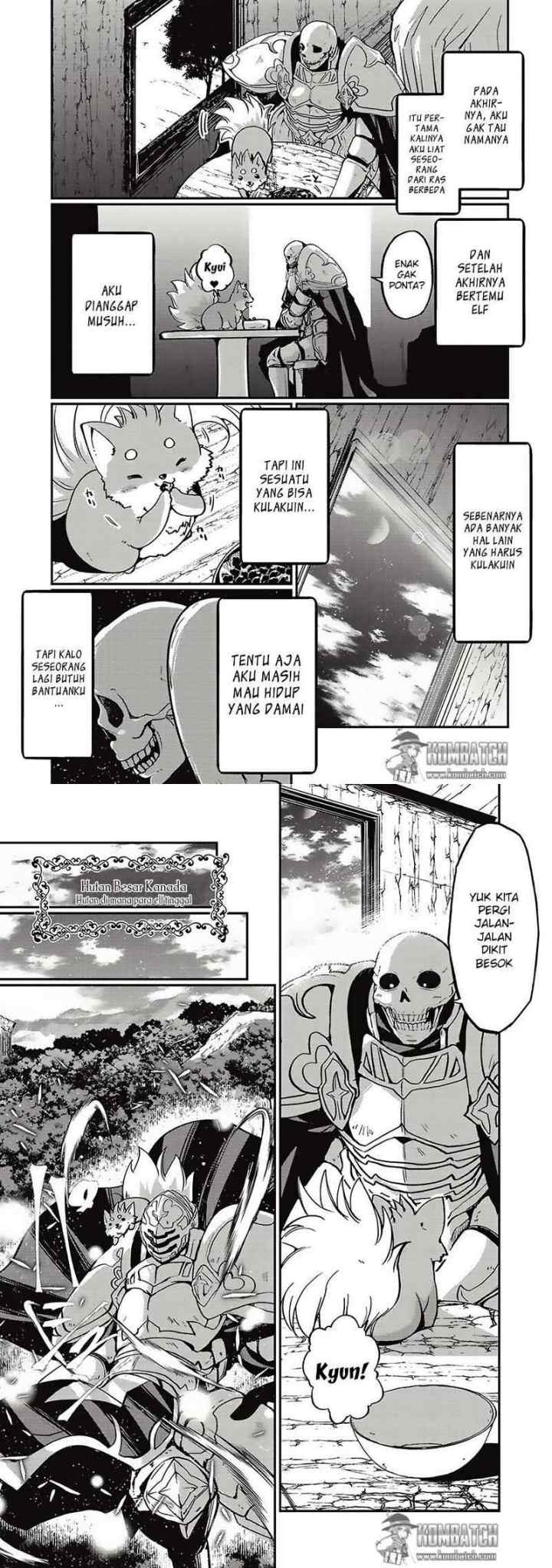 Gaikotsu Kishi-sama, Tadaima Isekai e Odekakechuu chapter 4 halaman 12