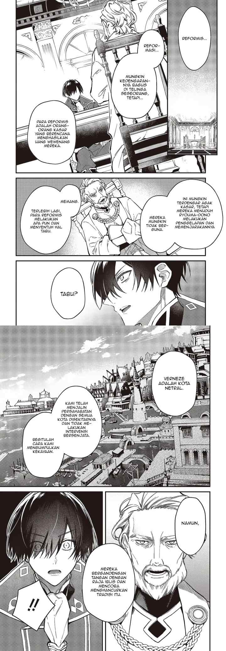 Realist Maou Niyoru Seiiki Naki Isekai Kaikaku chapter 51 halaman 10