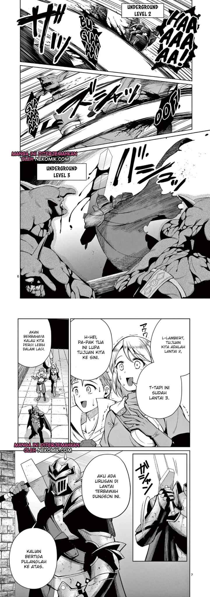 Moto Shogun no Undead Knight chapter 8 halaman 4