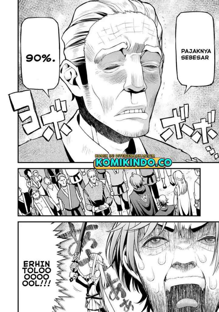 Ore dake Level ga Agaru Sekai de Akutoku Ryoushu ni Natteita chapter 12 halaman 19