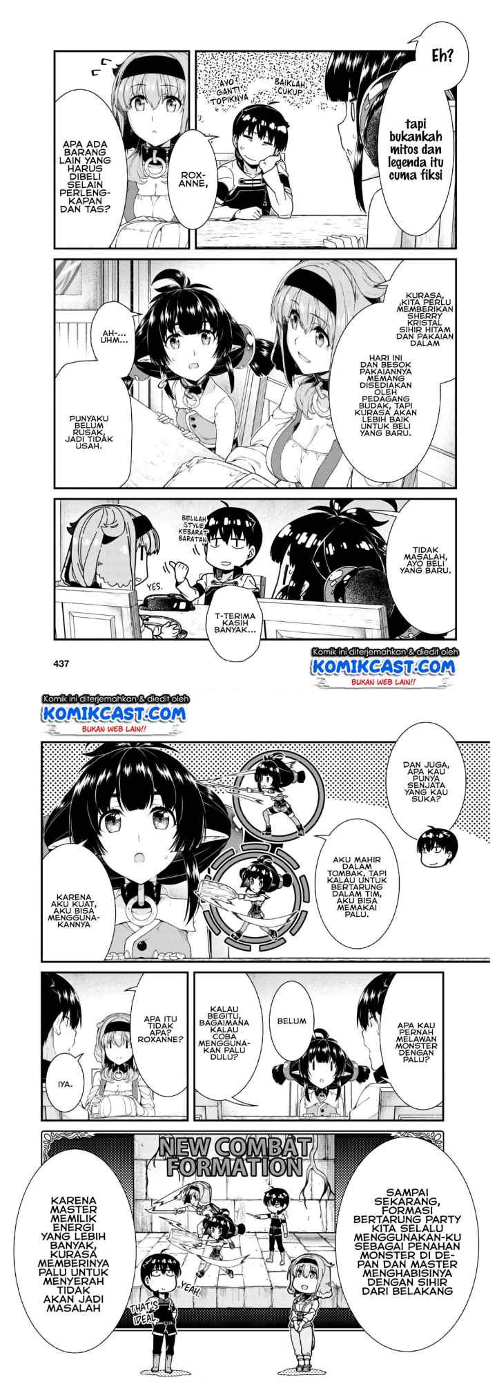 Isekai Meikyuu de Harem wo chapter 38 halaman 16