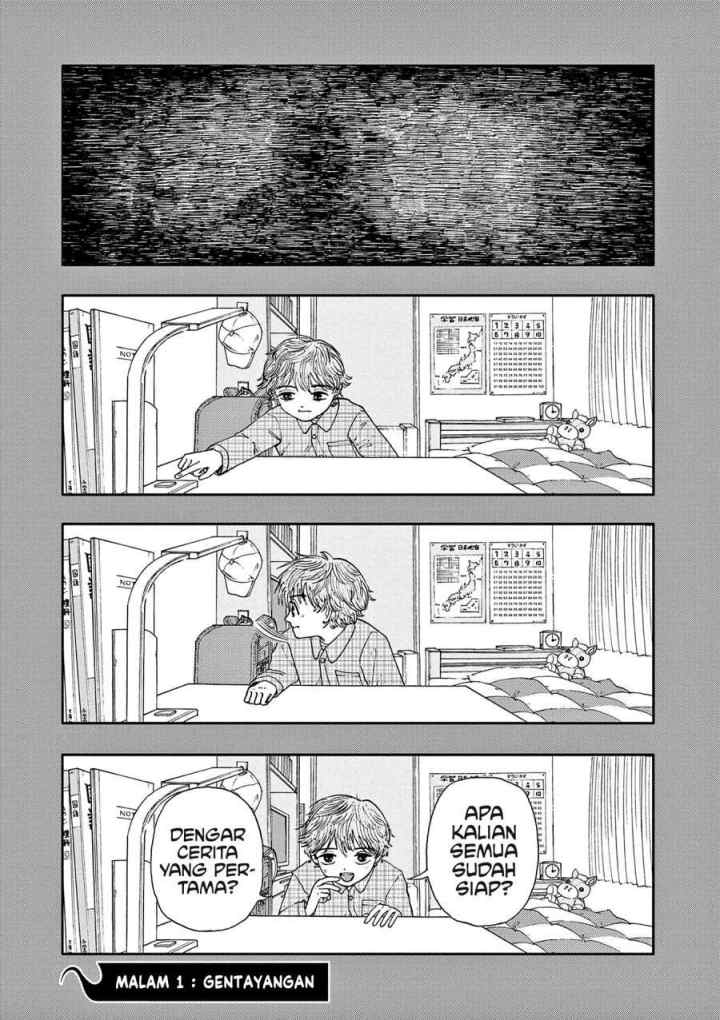 Boku ga Shinu dake no Hyakumonogatari chapter 1 halaman 5