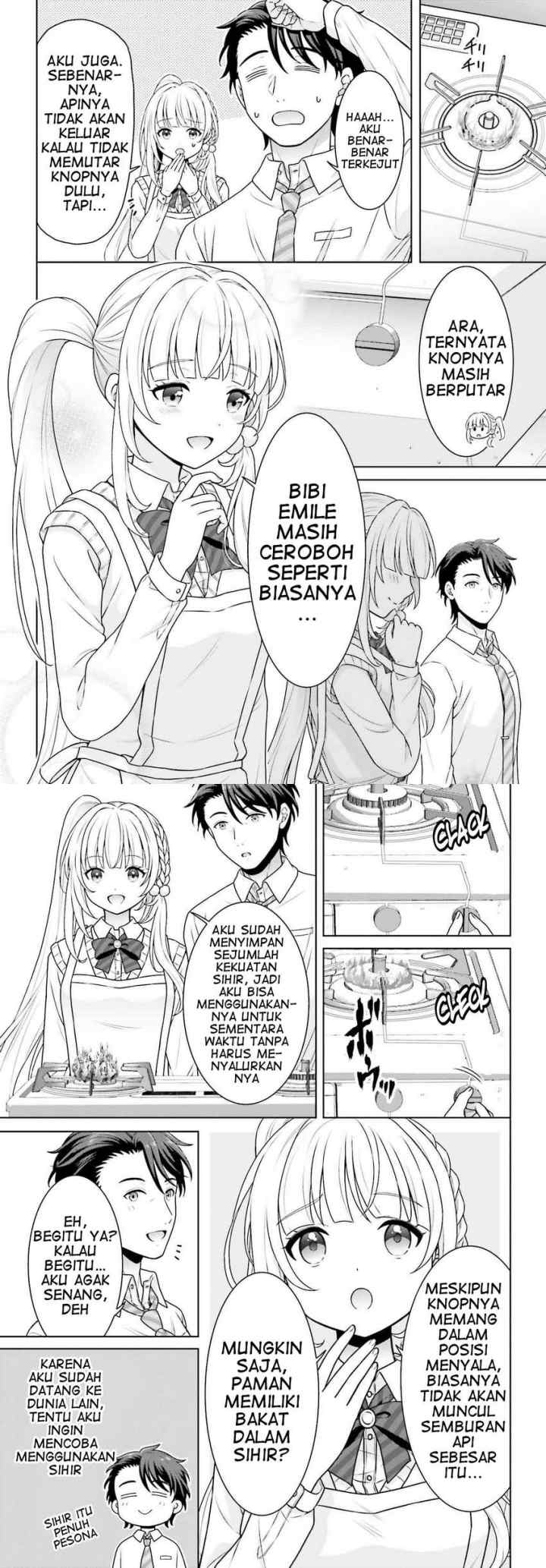 Gokinjo JK Isezaki-san wa Isekaigaeri no Daiseijo chapter 3 halaman 5