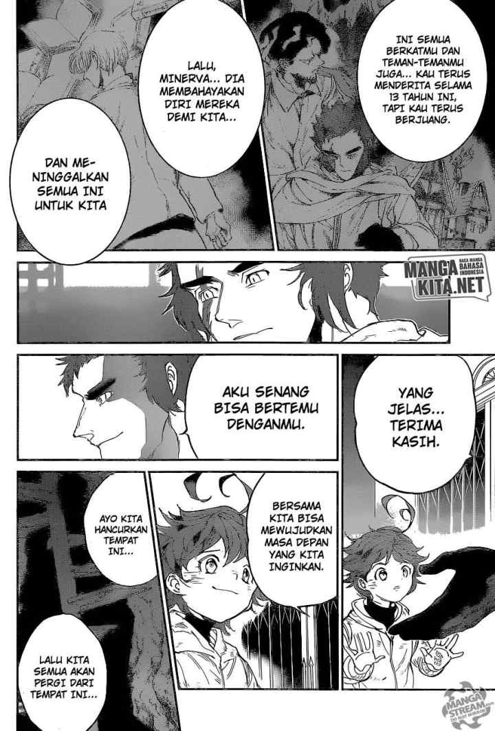 Yakusoku no Neverland chapter 73 halaman 15