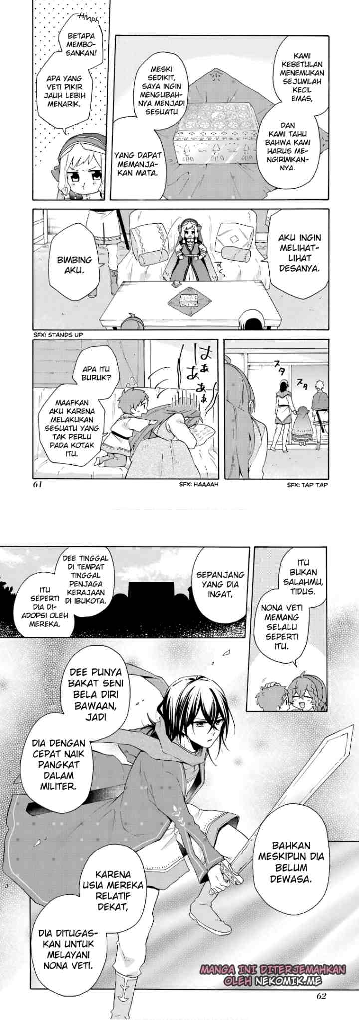 Tada Shiawasena Isekai Kazoku Seikatsu chapter 16 halaman 6