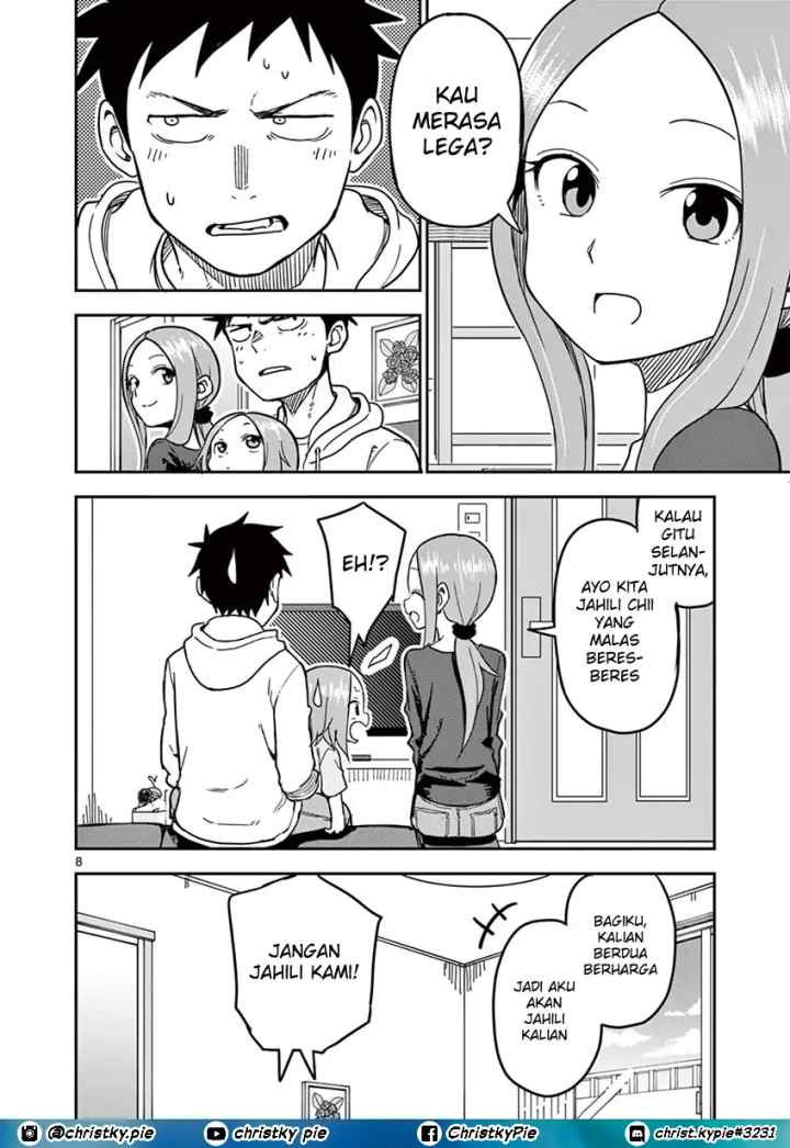 Karakai Jouzu no (Moto) Takagi-san chapter 133 halaman 8