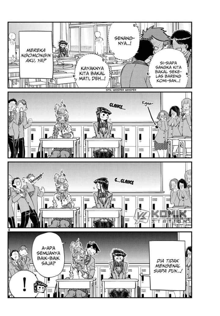 Komi-san wa Komyushou Desu chapter 130 halaman 5