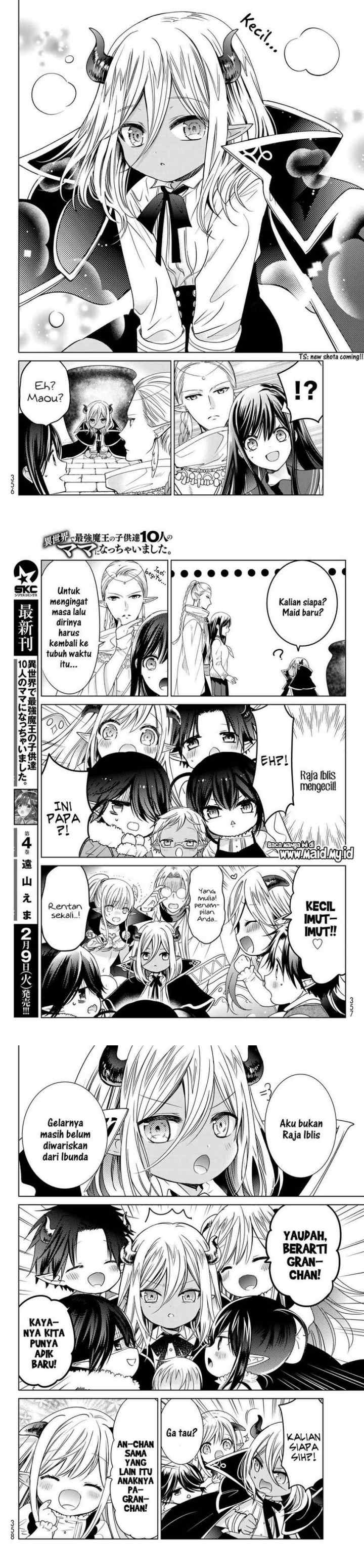 Isekai de Saikyo Mao no Kodomotachi no Mama ni Natchaimashita chapter 17 halaman 6