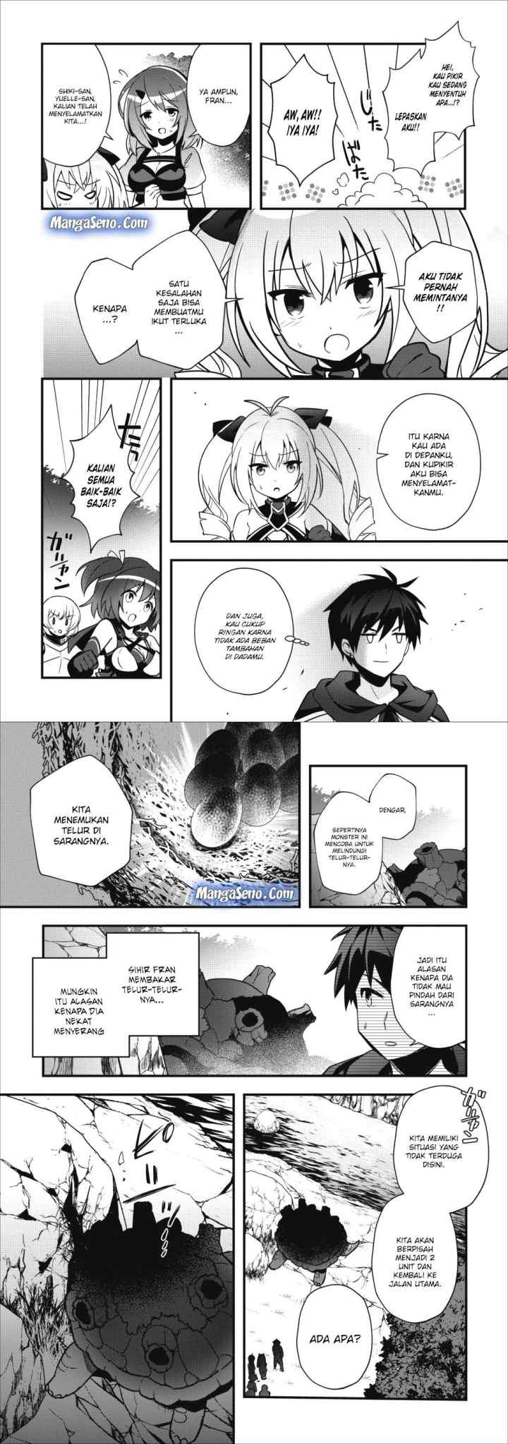 Isekai no Meikyuu Toshi de Chiyu Mahoutsukai Yattemasu chapter 8 halaman 11