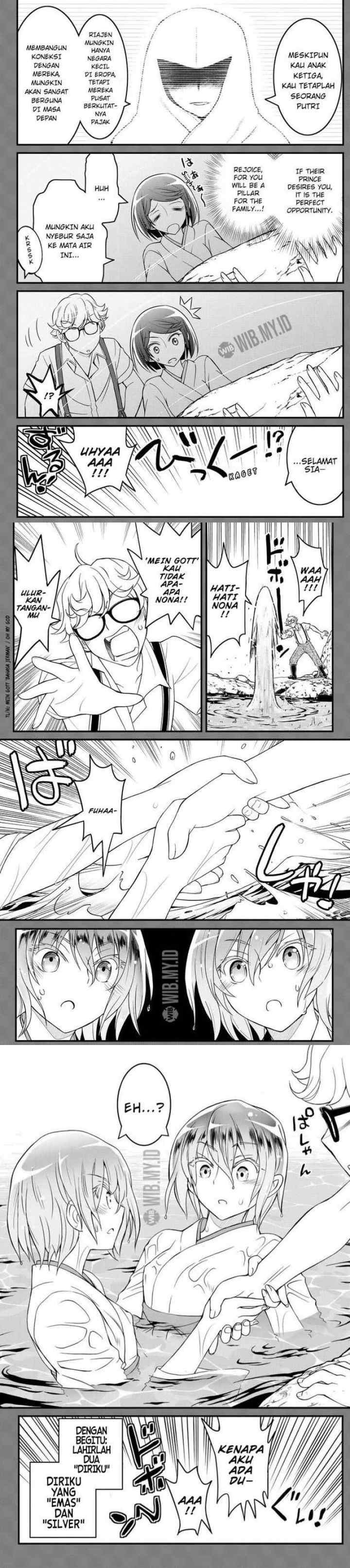 Kin no Kanojo Gin no Kanojo chapter 35 halaman 6
