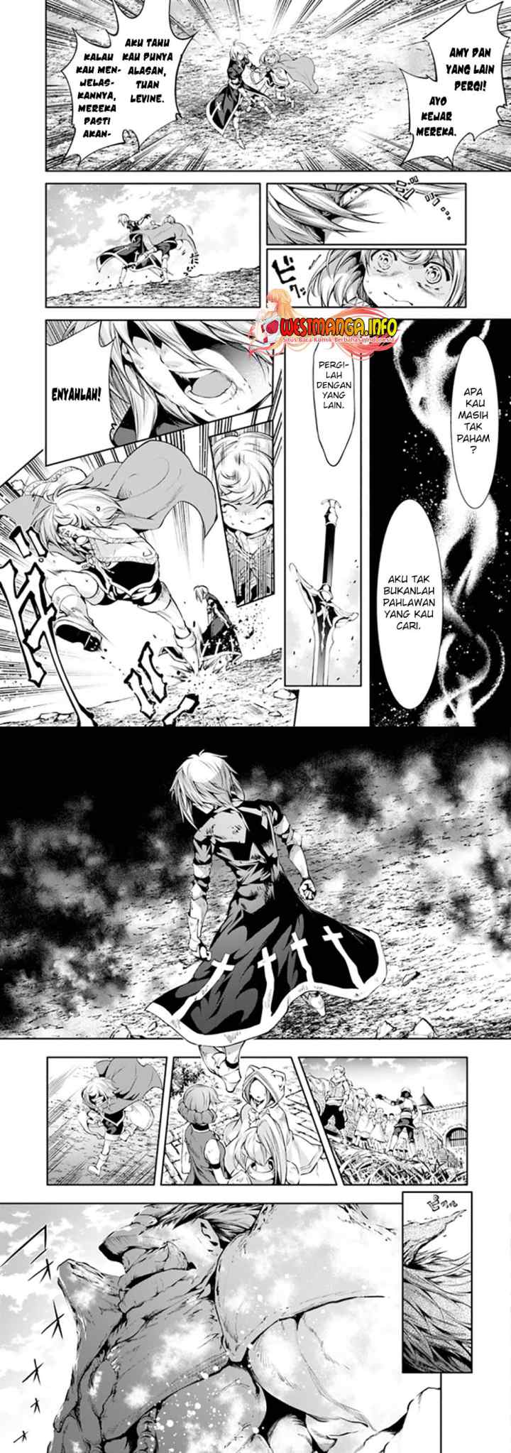 Kamigami ni Sodaterare Shimo no, Saikyou to Naru chapter 25.1 halaman 4