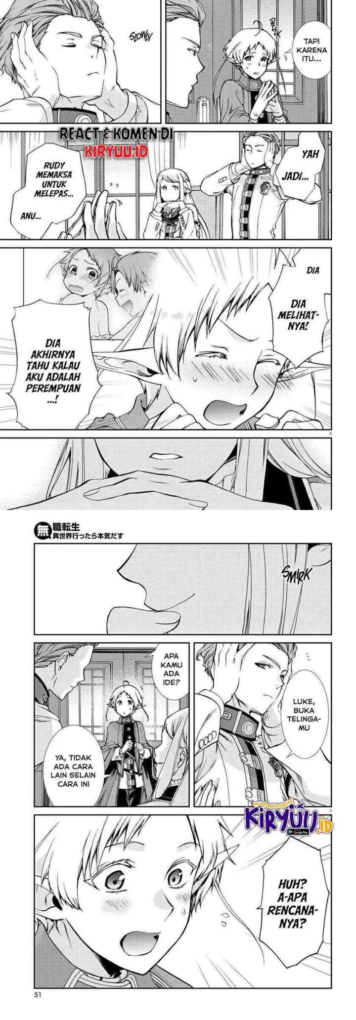 Mushoku Tensei: Isekai Ittara Honki Dasu chapter 73 halaman 5
