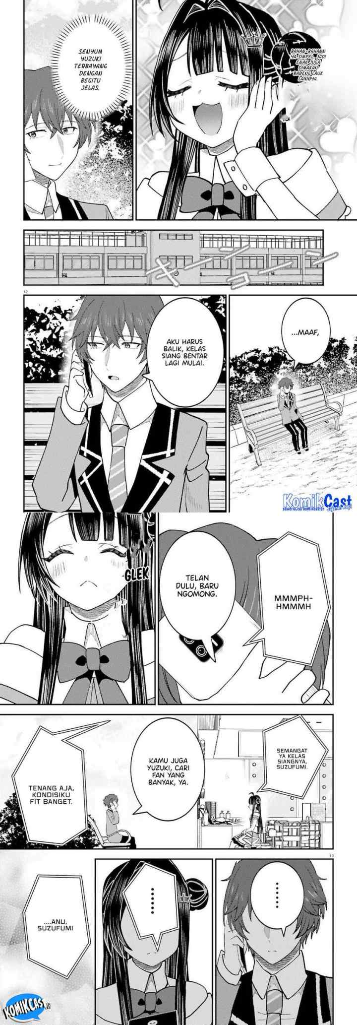 Ore no Haitoku Meshi o Onedari Sezu ni Irarenai, Otonari no Top Idol-sama chapter 10 halaman 7