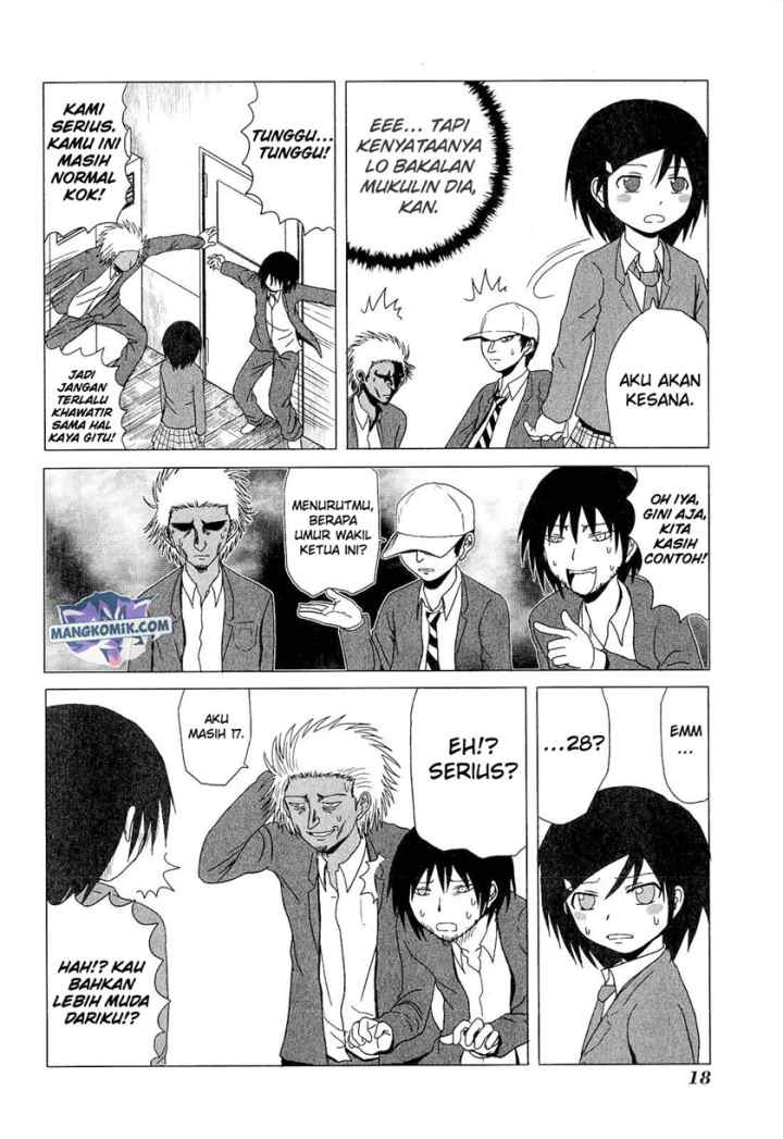 Danshi Koukousei no Nichijou chapter 34 halaman 5